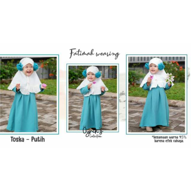 Gamis anak lucu maryam set by oyrins