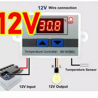 w3001 12v 12volt thermostat termostat temperature controller