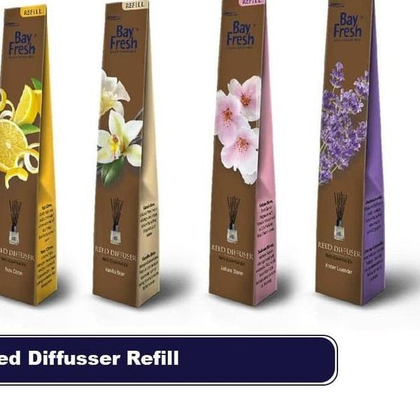 Jual Bay Fresh Reed Diffuser Reffil Pengharum Ruangan Vanilla Bean 30ml ...