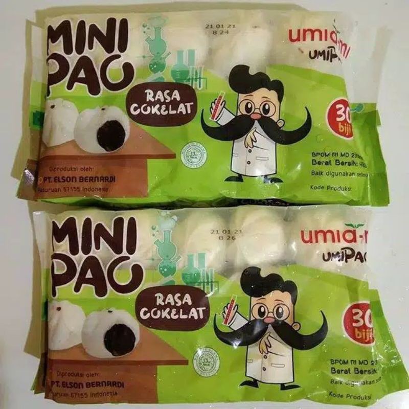 

Minipao coklat isi 30 / Mipao Coklat