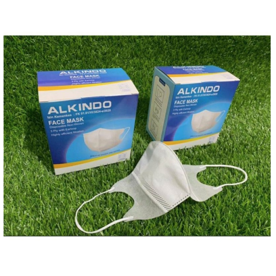 MASKER DUCKBILL ALKINDO ISI 50 PCS