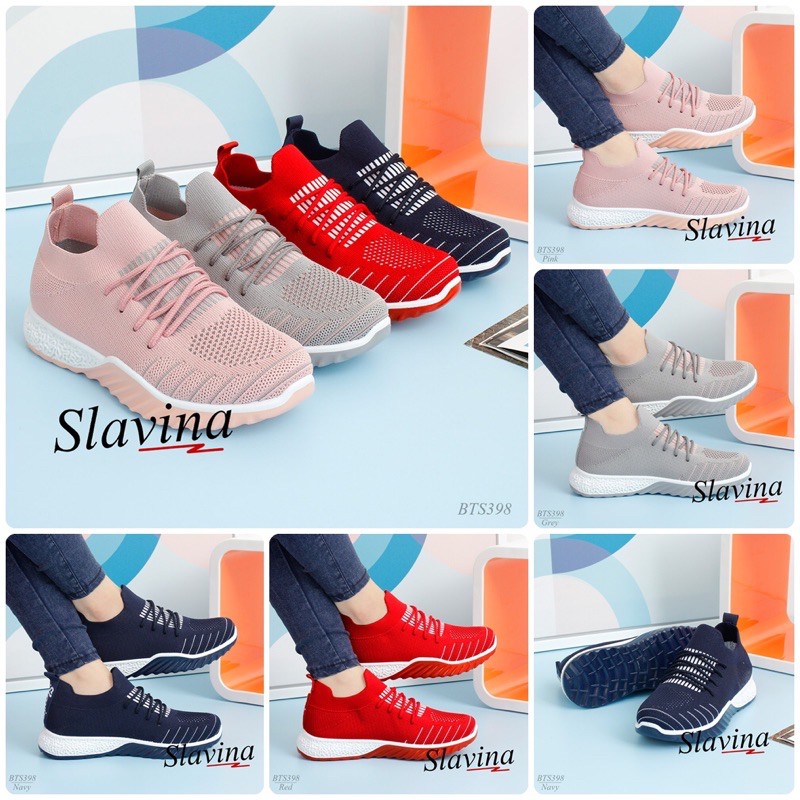 [JS18]Slavina Chloe Sneaker* Flyknit Series #BTS398