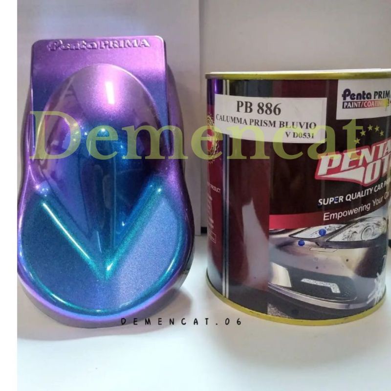 Cat bunglon penta oto Calumma prism blue vio