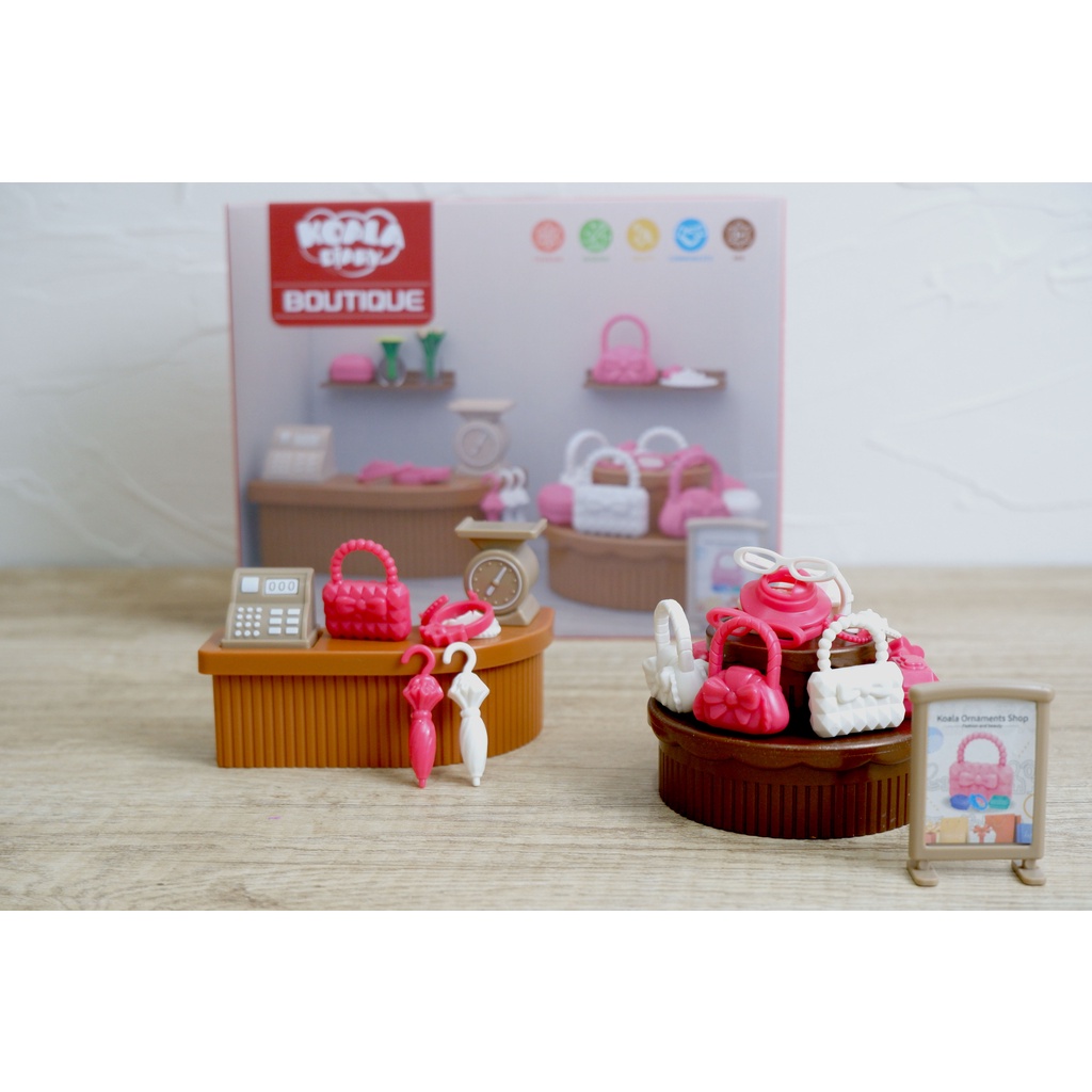 Koala Diary Doll Room Accessories Mini Furniture Mainan Perabotan Doll House Sylvanian Doll Furnitur