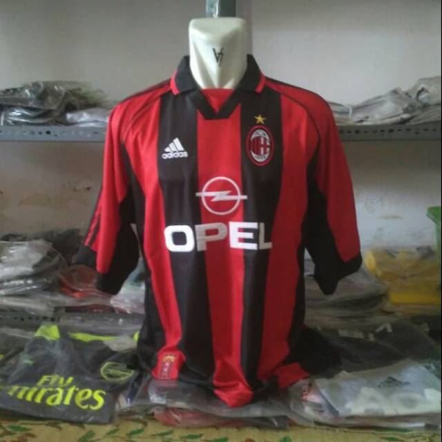 Jersey Retro A3 AAA AC Milan home 1998 1999 XL only