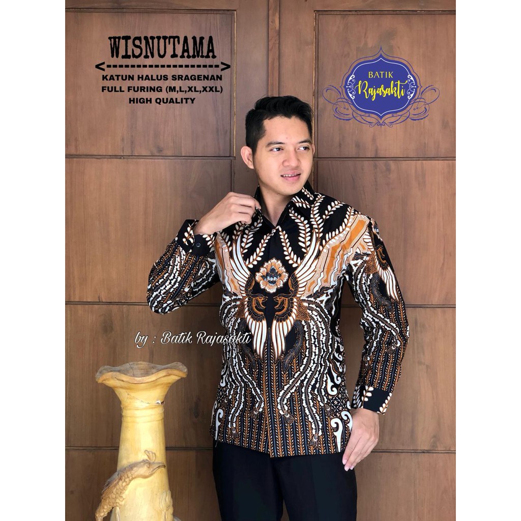 WISNUTAMA RAJASAKTI KEMEJA BATIK SOLO PRIA LENGAN PANJANG PENDEK LAPIS FURING ATASAN PREMIUM MODERN KATUN HALUS SADAJIWO TWO ABHICANDRA LAWASAN ABISEKA ADHIMUKTI ADHIRAJASA ADI PRAMANA TWO ADINATA ADIYAMA TOLET AFZAM AKHILENDRA ALEHANDRO AQMAR ARIFANSYAH