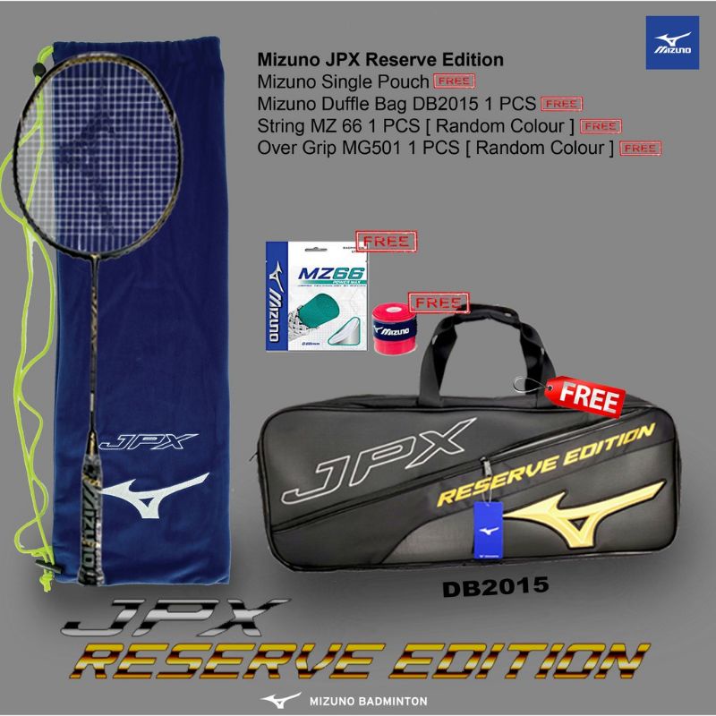 raket badminton Mizuno jpx reserve edition