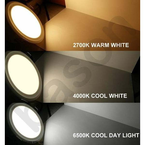 Perbedaan PHILIPS LED Downlight &amp; Warna Cahaya - oleh Bason