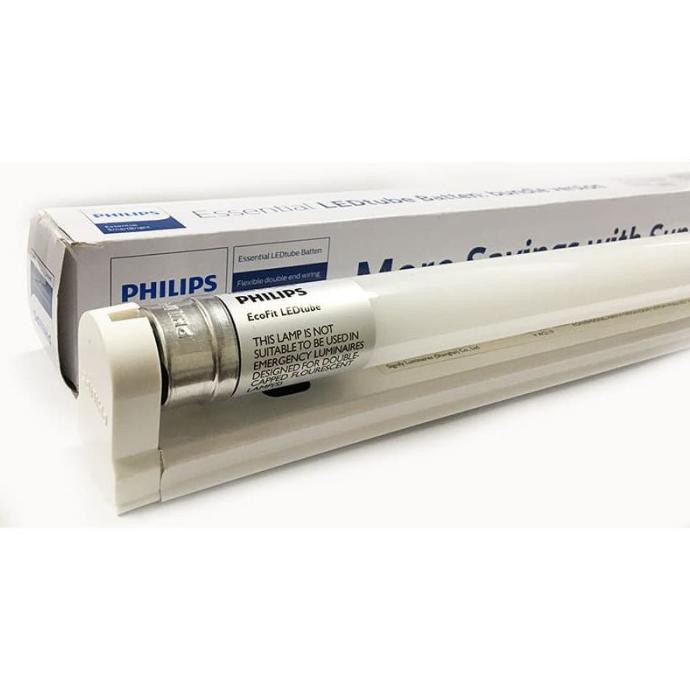 PHILIPS TL LED Tube BN015C 8W 60CM SET / Lampu TL LED setara 18W neon |Garansi 100%
