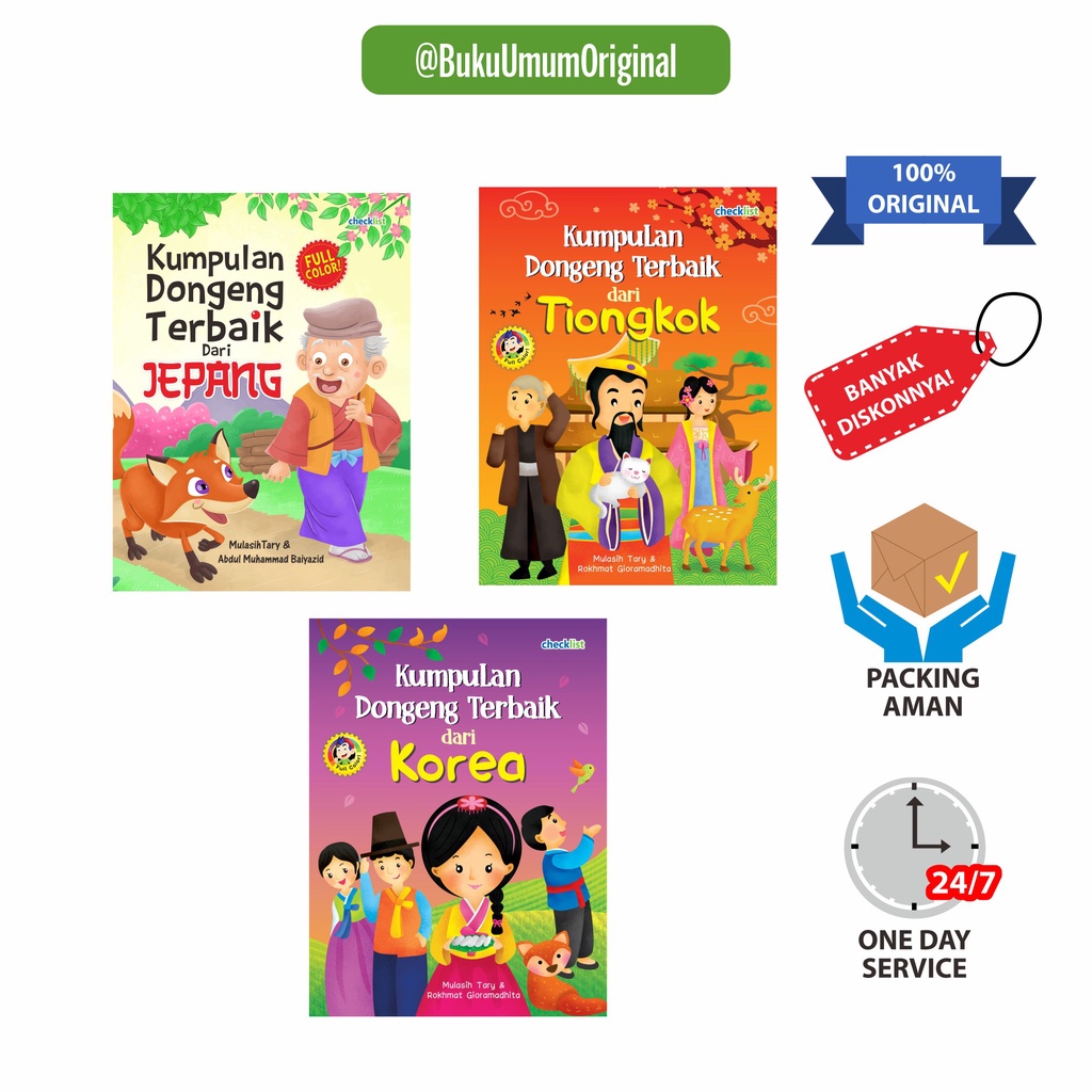 Buku Cerita Anak Terbaik (Mulasih Tary & Abdul Muhammad)