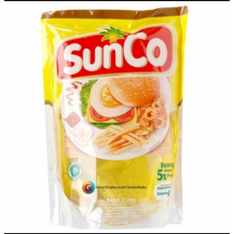 

Minyak Goreng Sunco 2 liter Reffil Murah