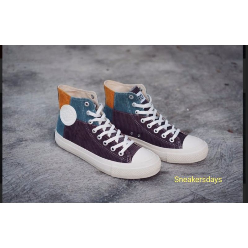 Warrior rainbow grey/sepatu warrior rainbow/sepatu warrior original 100%√