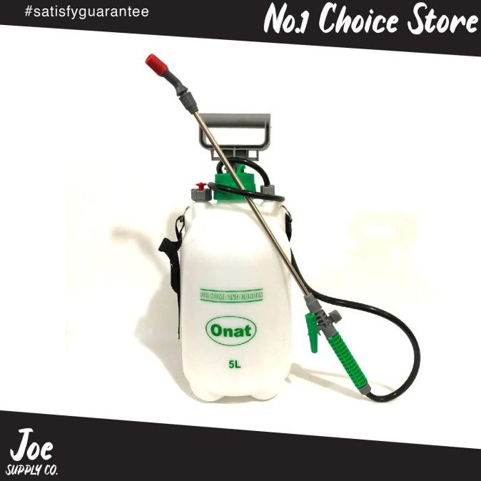 Semprotan air hama pompa manual onat semprotan set 5 liter termurah