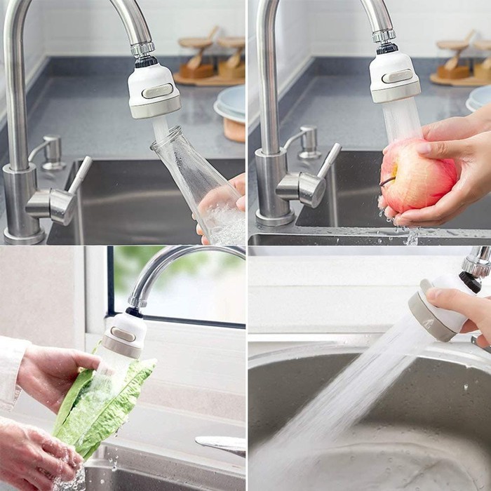 Sambungan Kran Flexible Filter Air Anti splash Shower Keran