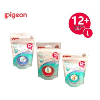 Image of thu nhỏ Pigeon Mini Light Pacifier S M L 0+ 6+ 12+ Month Empeng Silicone Step 1 2 3 0m 6m 12m Minilight #2