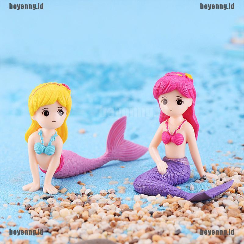 Bey Miniatur Mermaid Untuk Dekorasi Taman Minifairy Gardenrumah Boneka DIY