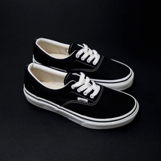 vans era black white original