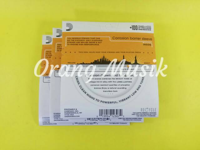 Senar Gitar Akustik D Addario EZ900 0.10