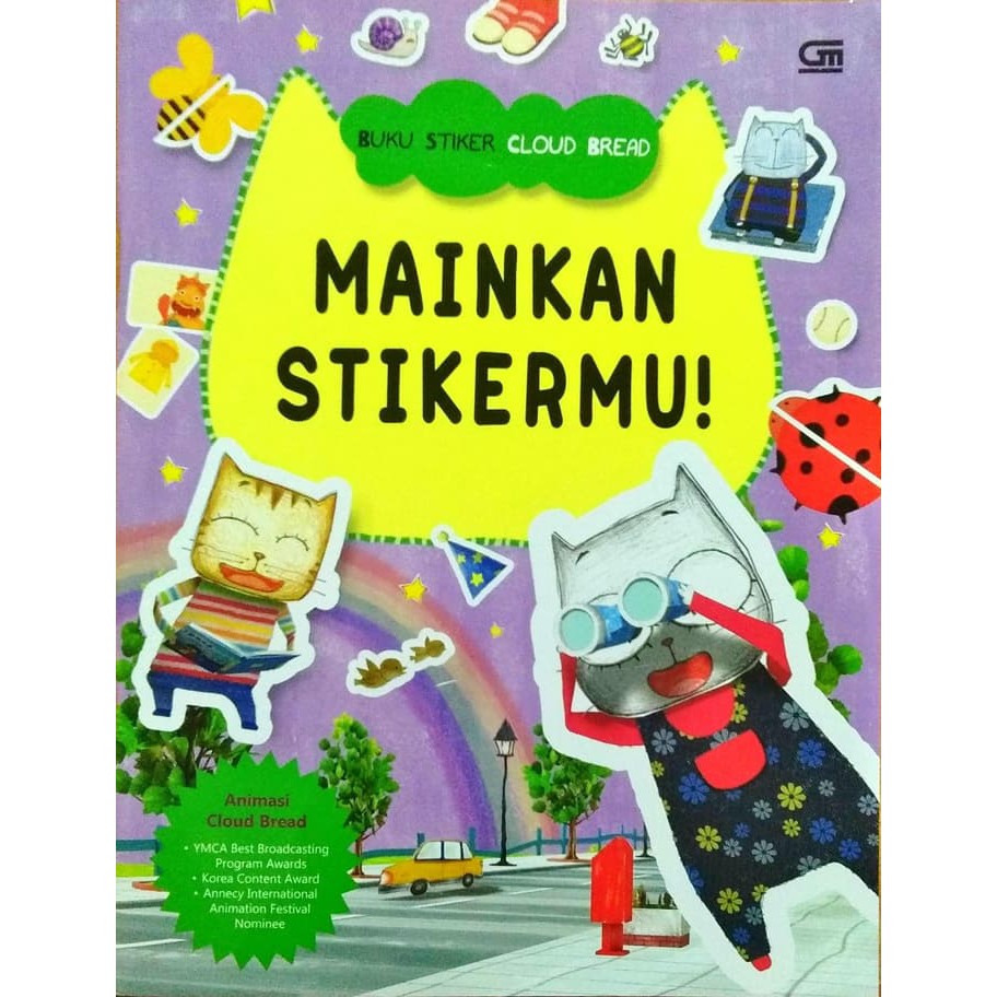 

BUKU STIKER CLOUD BREAD MAINKAN STIKERMU