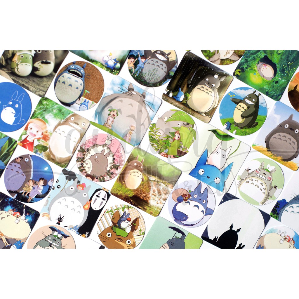 Stiker Totoro Kotak Unik Sticker DIY Scrapbook Karakter Lucu GH 303469