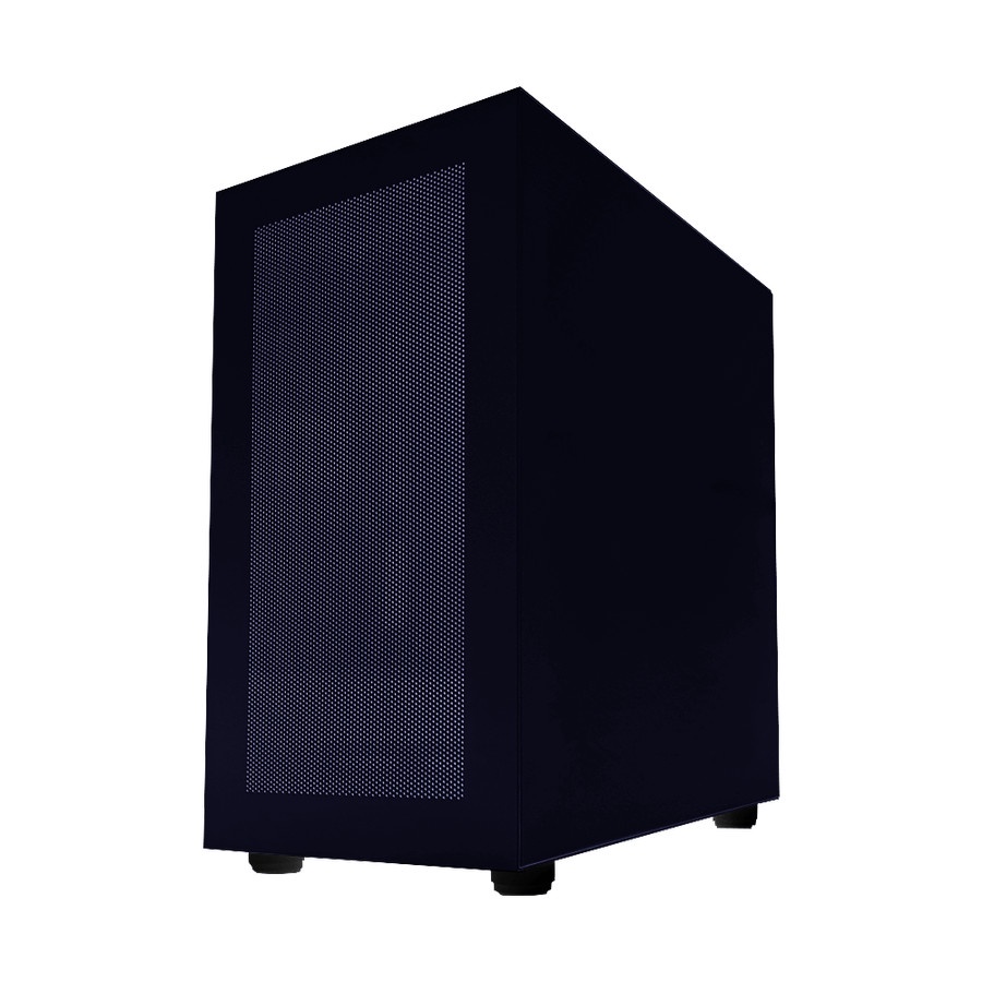 Casing CUBE GAMING FINOS BLACK - mATX - FRONT &amp; SIDE MESH PANEL