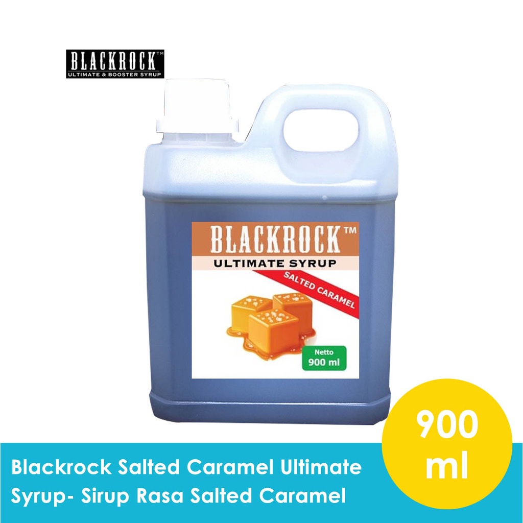 

Blackrock Syrup Salted Caramel Ultimate Syrup 900 ml - sirup rasa karamel