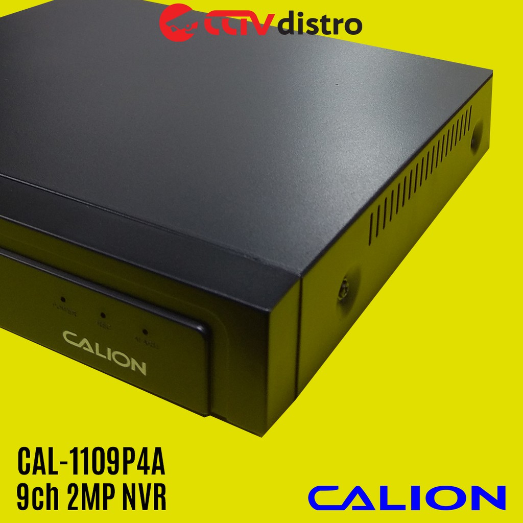 DVR NVR POE Khusus Untuk IP Camera | Support 4ch up to 9ch 2MP IP Camera | Calion CAL-1109P4A