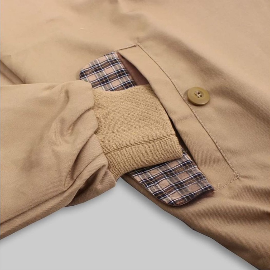 Dritto Jaket - Harrington Jaket (Omicron) - Brown