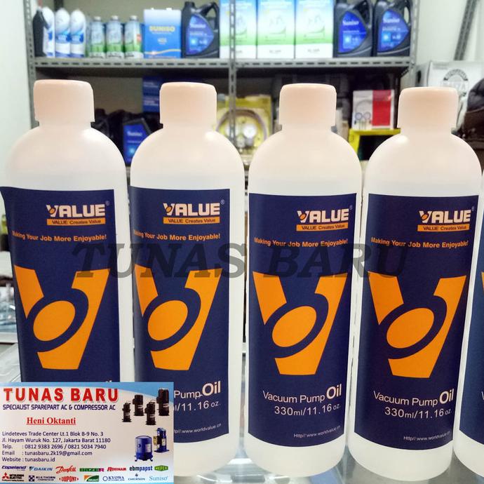Oil Vacuum Pump Value 330ml / Oli Vacum AC Value 330ml