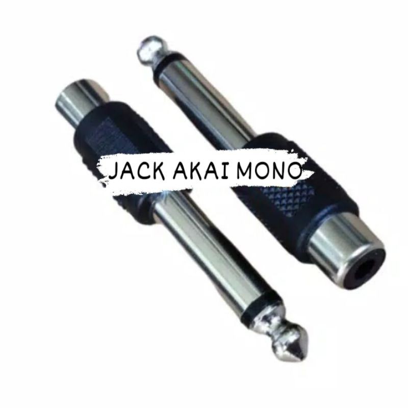 JACK AKAI MONO / I RCA AKAI / COVER RCA PLASTIK | SAMBUNGAN AUDIO | ADAPTER JACK | TETTA SHOP