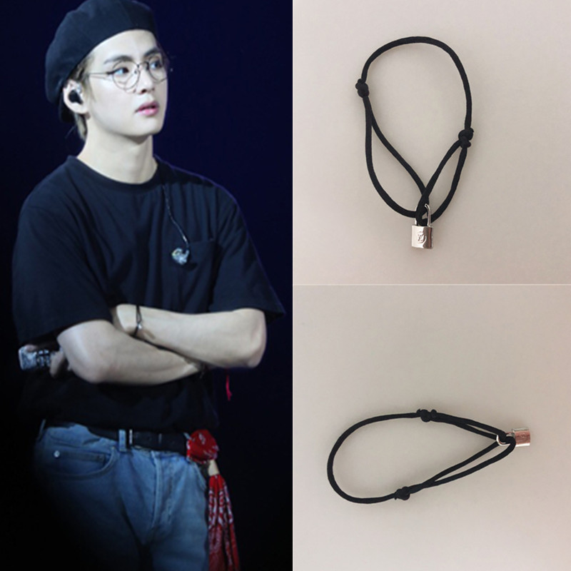 【MHANG】Gelang Kunci Fashion Korea Aksesoris Unisex Kunci Kecil Yang Indah Gelang Yang Sama BTS