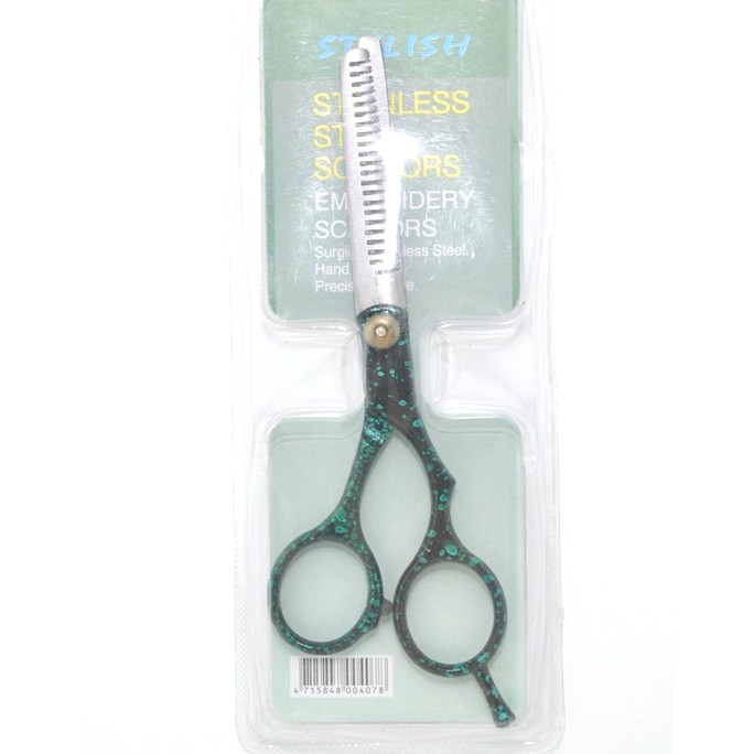 VOM SKU-0289 Gunting Sasak Gerigi Stylish Stainless Steel Scissors - 0289