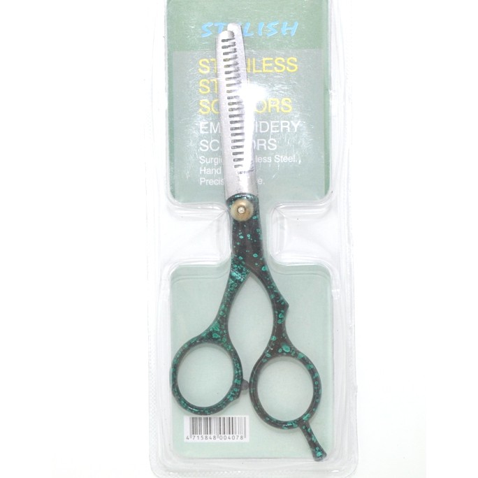 VOM SKU-0289 Gunting Sasak Gerigi Stylish Stainless Steel Scissors - 0289