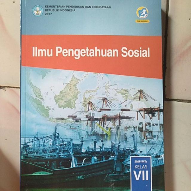 Jual Kelas 7 VII 1 SMP IPS Buku Paket Pelajaran SMP Kurikulum 2013