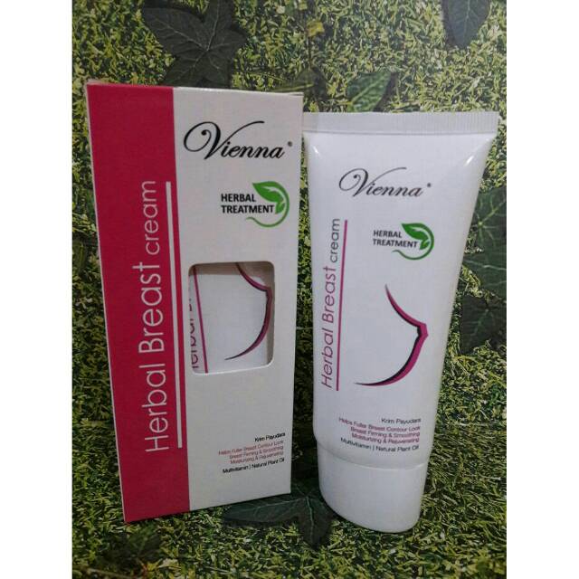 VIENNA HERBAL BREAST CREAM ORIGINAL BPOM - PEMBESAR DAN PENGENCANG PAYUDARA