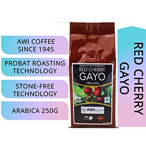 

Kopi-Biji- Awi Coffee Redcherry Gayo 250Gr Biji - Kasar -Biji-Kopi 750 Minuman-Makanan-Minuman