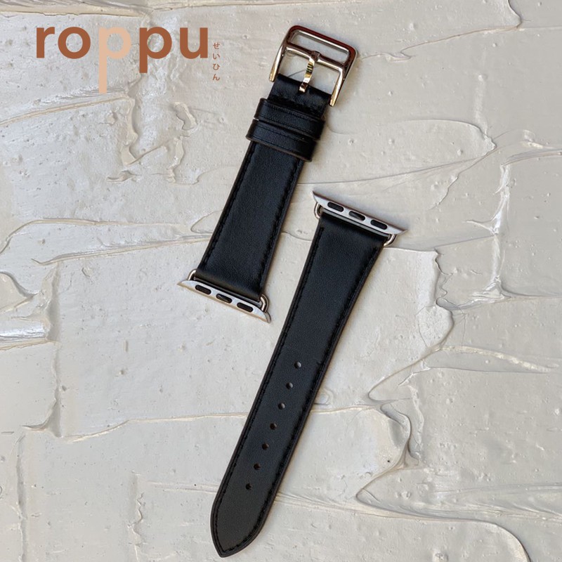 Roppu Premium Barénia Leather Single Tour Strap for Apple Watch