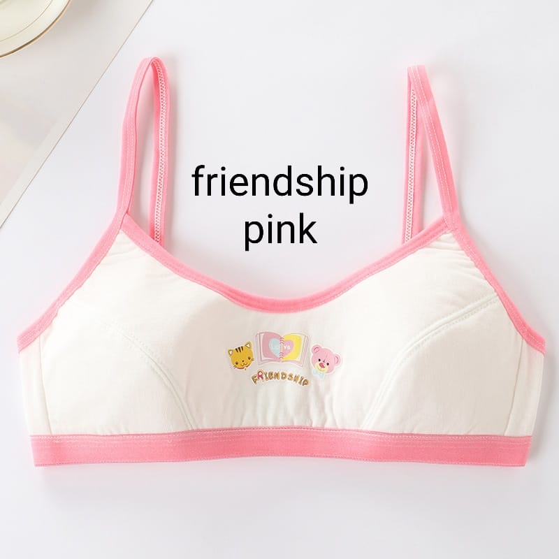 FRIENDSHIP BRA BH PAKAIAN DALAM ANAK SD SMP REMAJA KATUN IMPOR ADEM MINISET ANAK CEWEK