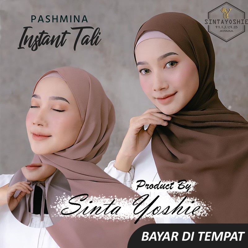 SintaYoshie-180X75 PASHMINA TALI DIAMOND ITALIANO PREMIUM QUALITY