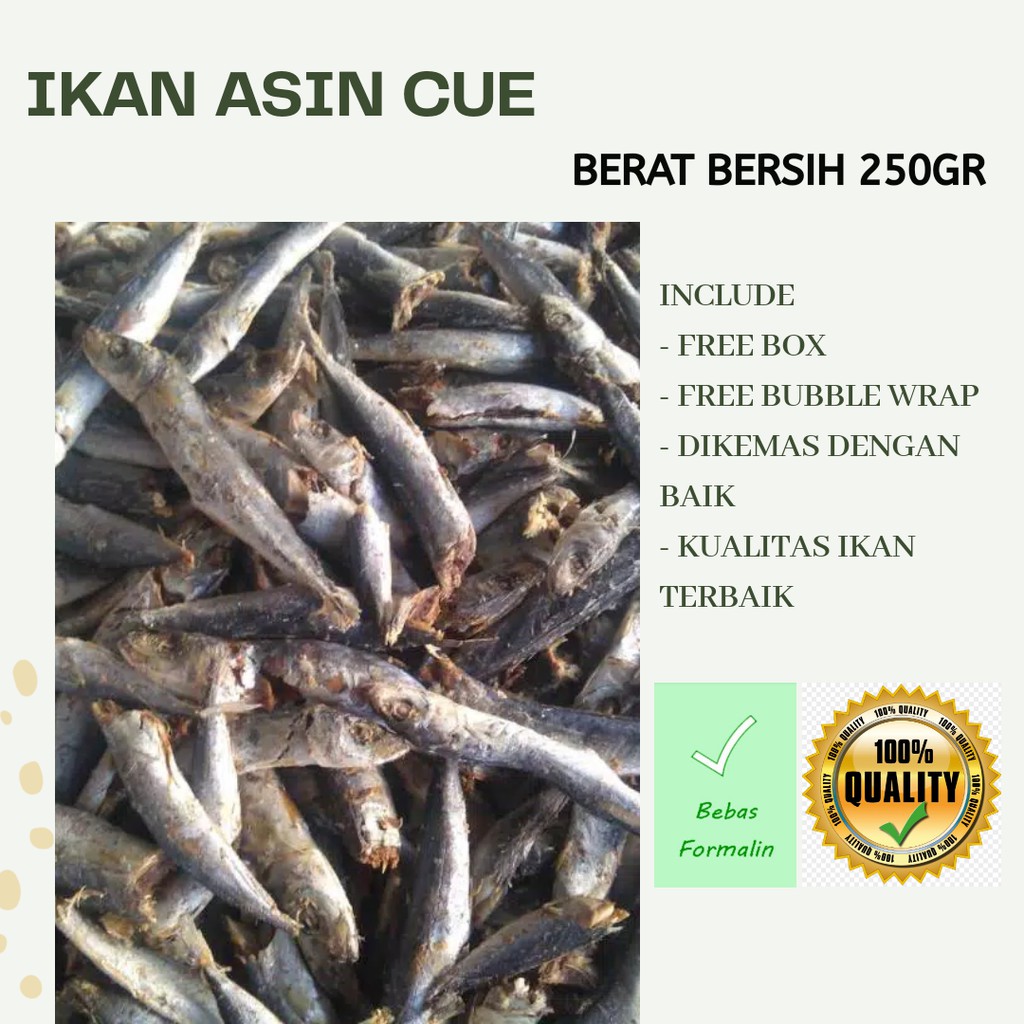 

IKAN ASIN CUE 250gr