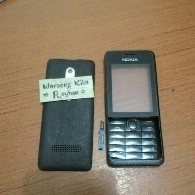 Casing Nokia 301 Dengan Penutup Memory