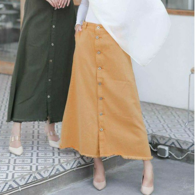 Xandra Rok Jeans Kancing Rawis Promo Shopping Day