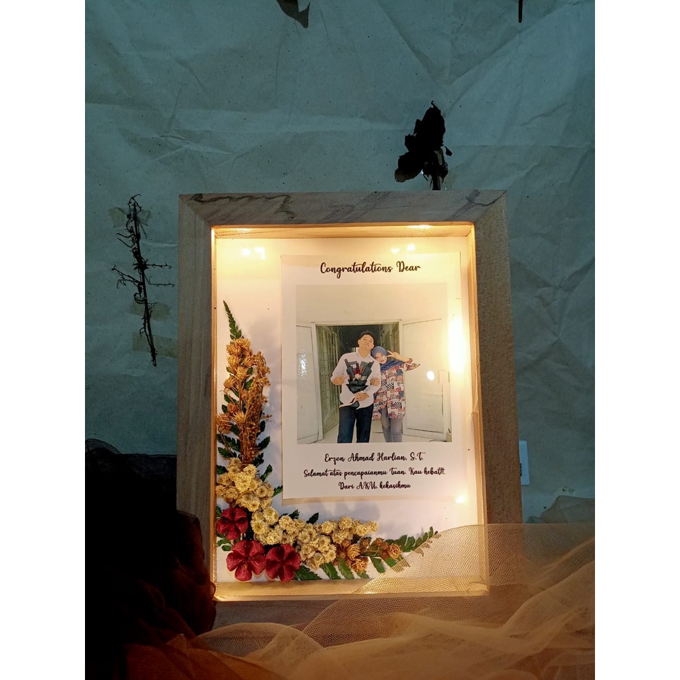 FRAME DRY FLOWER 3D
