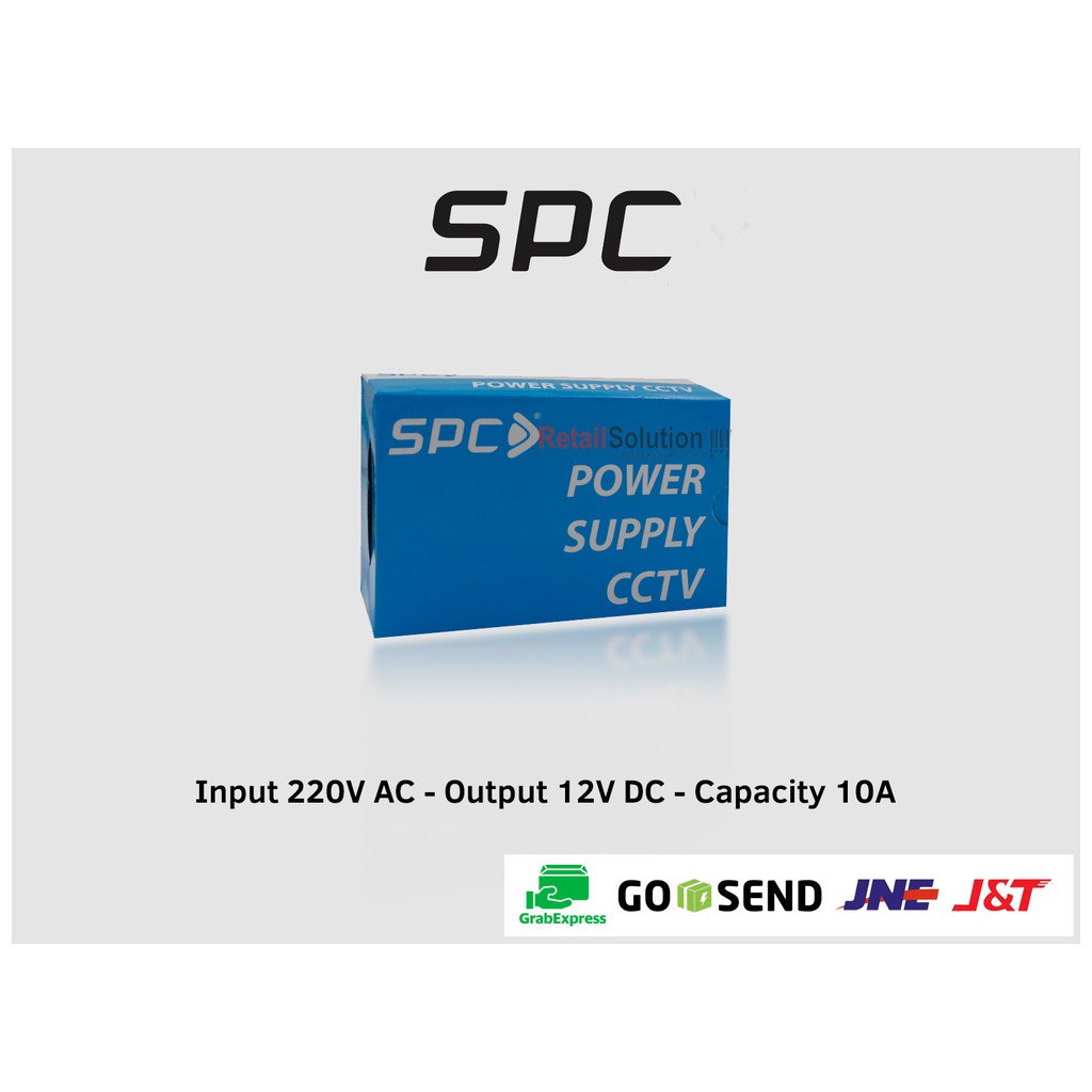 SPC 12V 10A - Power Suppy CCTV Jaring