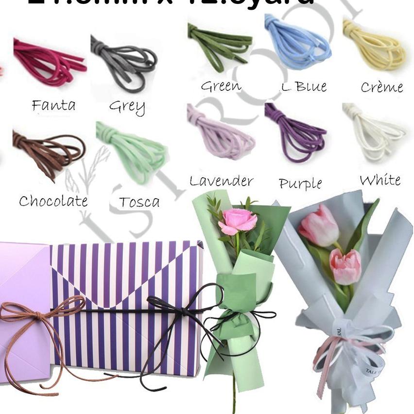 

Leather Rope - Tali - Ribbon - Pita - Florist - Kado - Haidah - dekorasi - gift