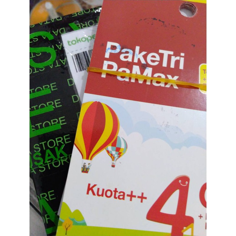 Voucher THREE PAMAX 4 GB 24JAM ALL JARINGAN GRATIS PULSA 5000 NASIONAL