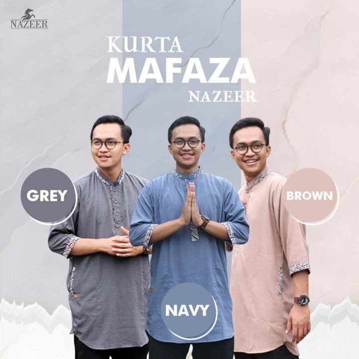 Koko Pakistan / Kurta Mafaza Nazeer / Baju Koko Batik Koko Pakistan