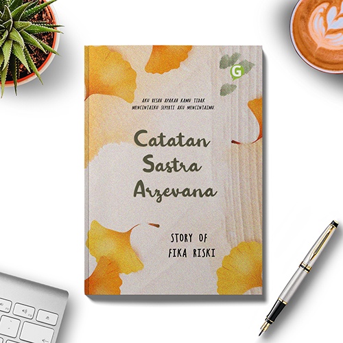 Buku Sastra - Catatan Sastra Arzevana, Penulis Fika Riski, Penerbit Guepedia