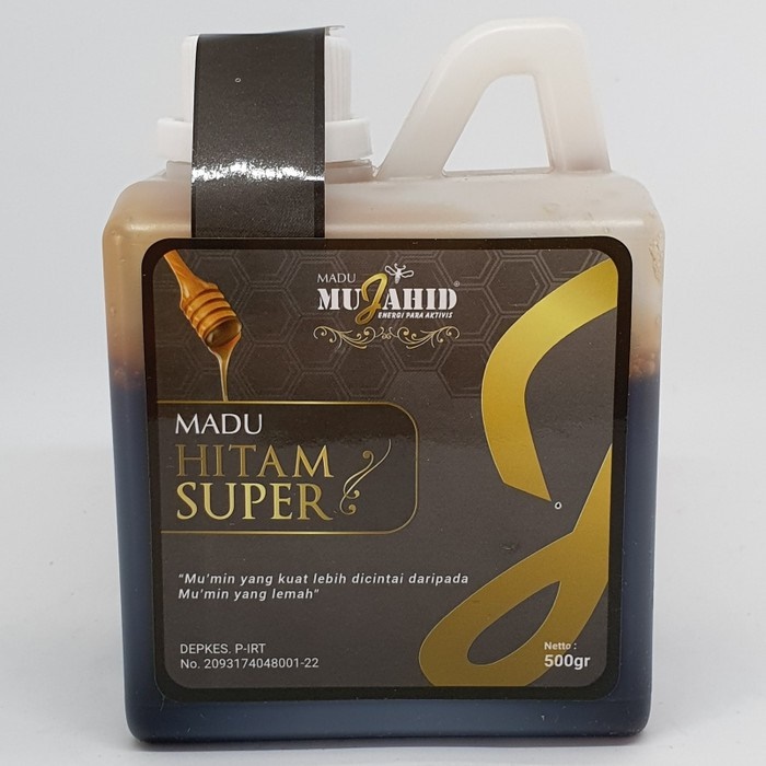 

Madu Mujahid Pahit Madu Hitam Super - 500gr
