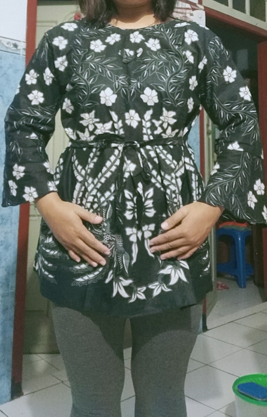 Maura Couple - Sania Ruffle Batik Couple Ori Ndoro Jowi Dnt Garansi Termurah Shopee Mera